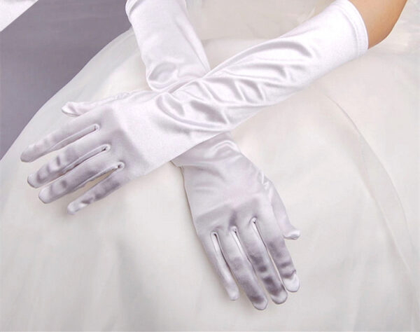 Bridal Gloves Wedding Dress Show Banquet - Image 6