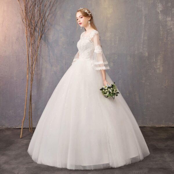 Wedding Dress Bridal Ball Gown Dress - Image 4