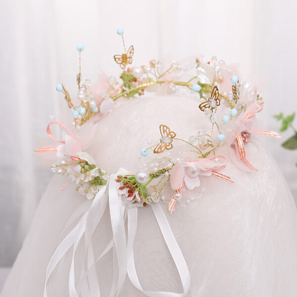 Bridal Wreath, Headgear, Headband, Accessories - Image 3