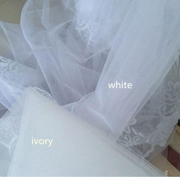 Bridal veil wedding dress accessories - Image 5