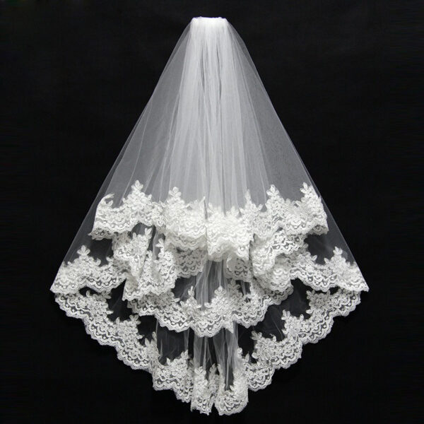 Bridal veil wedding dress accessories - Image 4