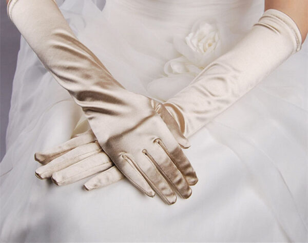 Bridal Gloves Wedding Dress Show Banquet - Image 13