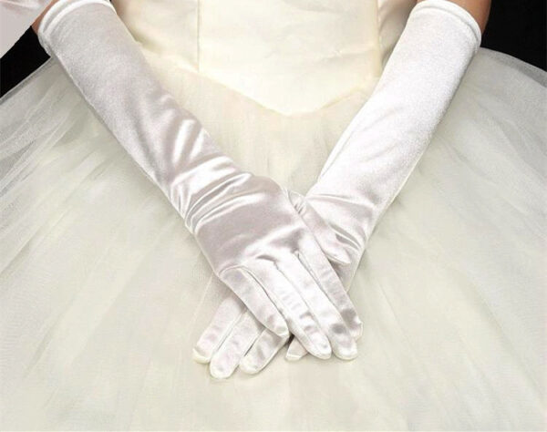 Bridal Gloves Wedding Dress Show Banquet - Image 15