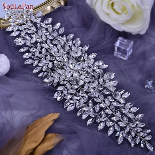 TOPQUEEN HP415 Bridal Headband Wedding Headpiece Bridal Tiara and Crown Princess Hair Accessories New Designs Woman Headbands - Image 14