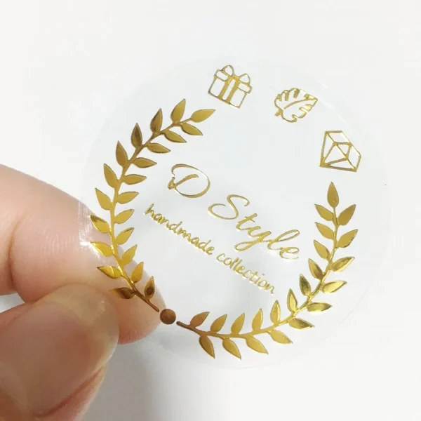 Wedding Favors Wedding Favor Stickers Gold Wedding Stickers Real Gold Foil Wedding Labels Personalized Stickers Custom Wedding - Image 6