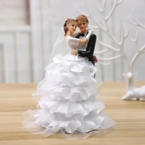 Cake Toppers Dolls Bride And Groom Figurines Funny Casamento Wedding Cake Toppers Stand Topper Decoration Supplies