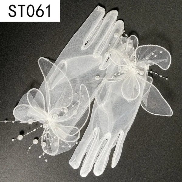 Party Dress Lace Gloves Hot Sale Sexy Clothing Accessories Bridal Gown Mittens Wedding Bridal Gloves Party - Image 5