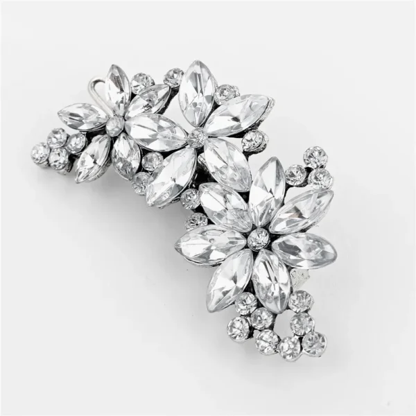 Fashion Bridal Barrettes Wedding Bridal Hair Clips Jewelry Accessories Crystal Rhinestone Hairpin Hair Clip For Women Bride Gift - Image 4