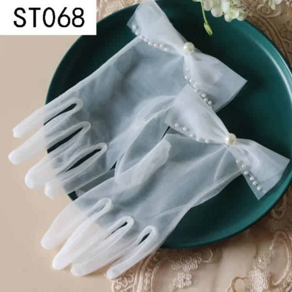 Party Dress Lace Gloves Hot Sale Sexy Clothing Accessories Bridal Gown Mittens Wedding Bridal Gloves Party - Image 12