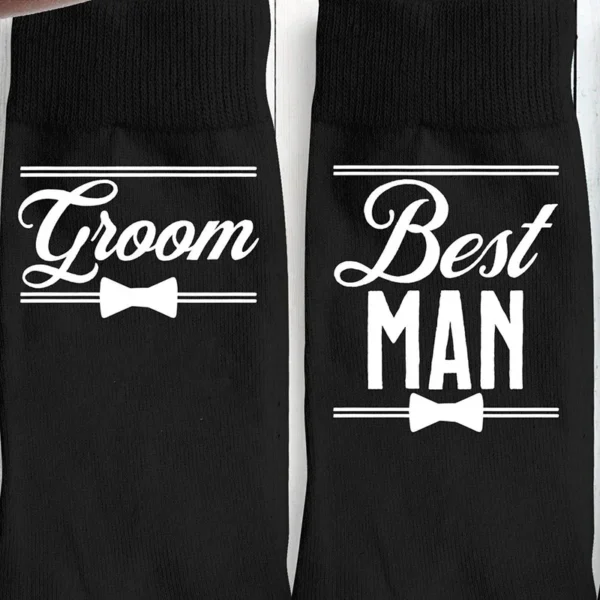 Father of the Bride Groom to be Best Man Groomsman Socks Wedding engagement bridal shower bachelor party Proposal Gift present - Image 4