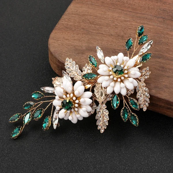 Fashion Bridal Headwear Banquet Wedding Dress Accessories Rhinestone Hairpin Accessories Wholesale.