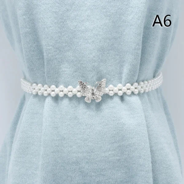 Crystal Satin Bridal Belt Sash Rhinestones Wedding Dress Belt Bridal Belt Wedding Dress Belt - Image 8