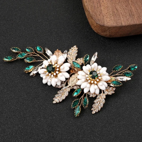 Fashion Bridal Headwear Banquet Wedding Dress Accessories Rhinestone Hairpin Accessories Wholesale. - Image 3