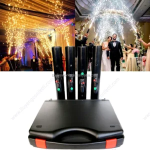 Hand Held Cold Fountain Igniter Supplies for Couple, Wedding, Grand Groom, Event Stage, Cold Spark Shooter, 4Pcs