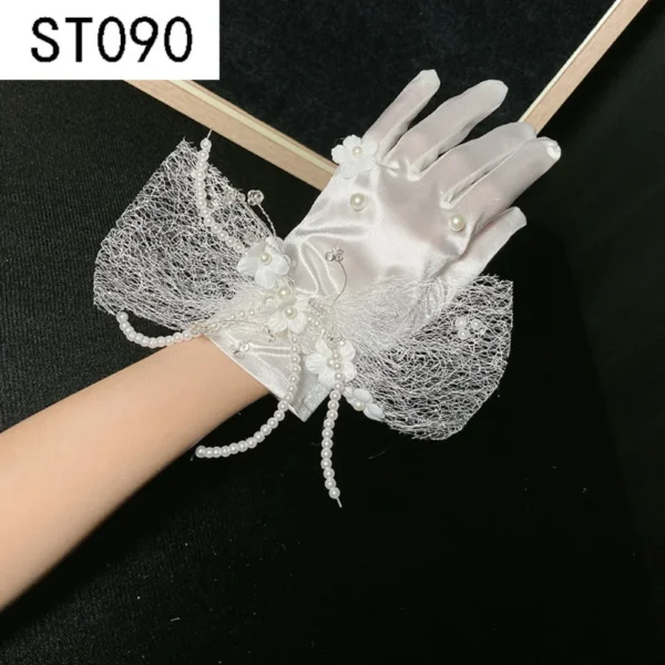 Party Dress Lace Gloves Hot Sale Sexy Clothing Accessories Bridal Gown Mittens Wedding Bridal Gloves Party - Image 11