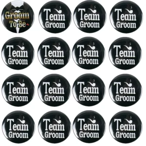 Groom to be Badge Pins Bachelor Party Button Pins Team Groom Pins Gifts for Wedding Party Decorations Bride Groomsman Favors