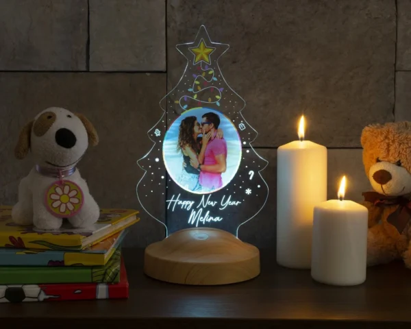 Personalized 3D Photo Lamp Custom Photo And Text Customized Valentine's Day Wedding Anniversary Birthday 3D Night Light Gifts - Image 12