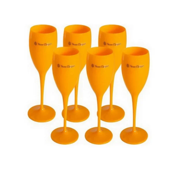 Acrylic Pink Orange Champagne Flutes Wholesale Party Wine Glasses Acrylic - Image 6