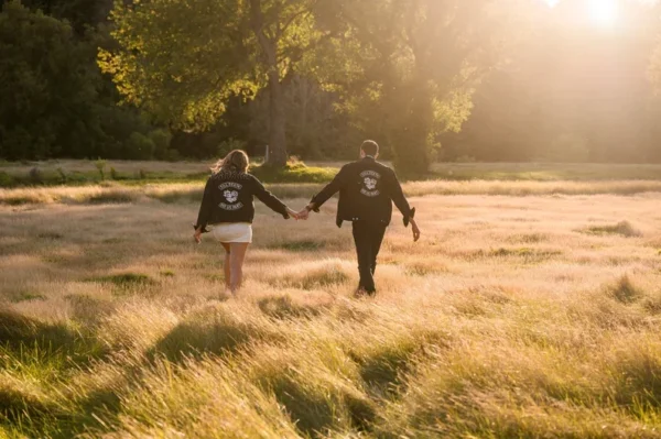 Bride and Groom Matching Wedding Jackets | Till Death Do Us Part | Groom Jacket | Bride Jacket | Wedding Day Matching Jacket - Image 2