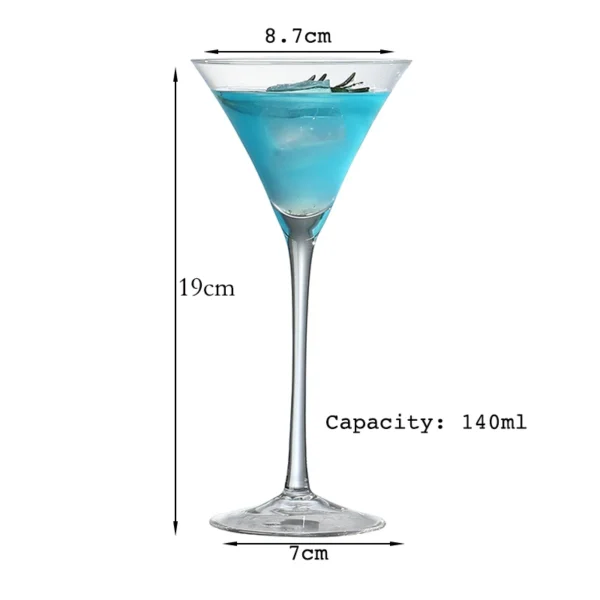 Cocktail Glass, Champagne, Martini, Wine Glasses, Long Stem Glassware - Image 28