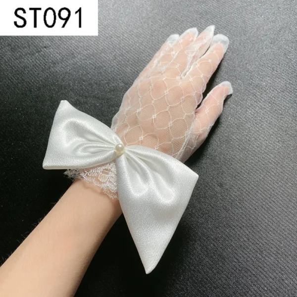 Party Dress Lace Gloves Hot Sale Sexy Clothing Accessories Bridal Gown Mittens Wedding Bridal Gloves Party - Image 10