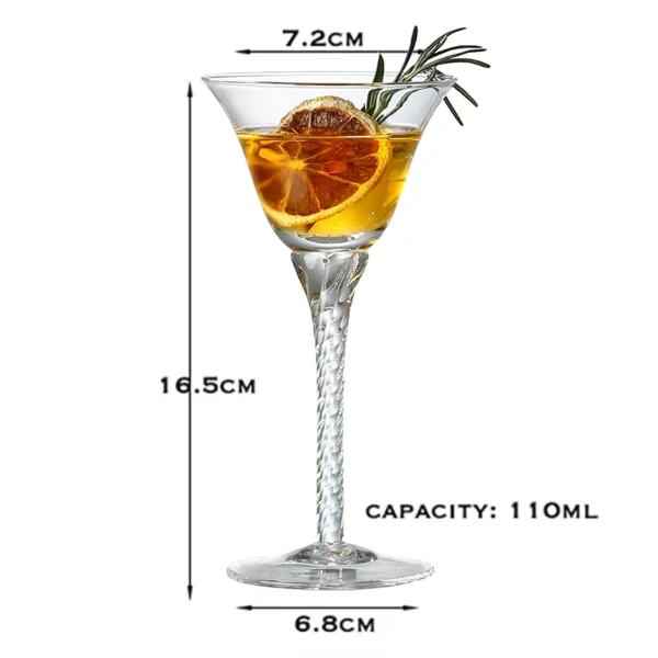 Cocktail Glass, Champagne, Martini, Wine Glasses, Long Stem Glassware - Image 8