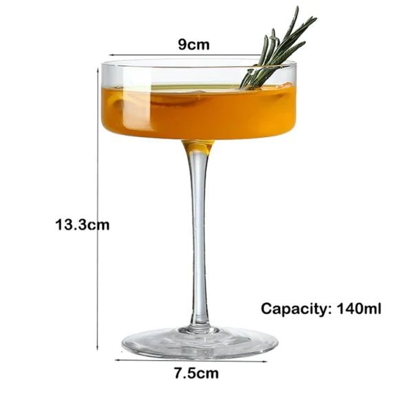 Cocktail Glass, Champagne, Martini, Wine Glasses, Long Stem Glassware - Image 15