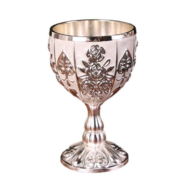 30ml Metal Wine Glasses Retro Wine Cup Goblet Vintage European Style Champagne Cocktail Glasses Bar Home Decor Drinkware - Image 8