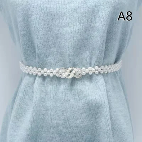 Crystal Satin Bridal Belt Sash Rhinestones Wedding Dress Belt Bridal Belt Wedding Dress Belt - Image 18