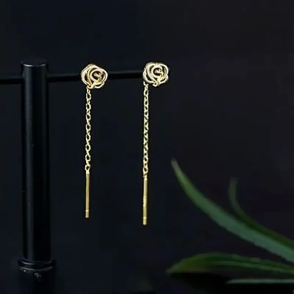 Minimalist Short Tassel Piercing Earrings for Women Simple Cloud Dangling Earrings Girl Bridal Stylish party Party Jewelry Gifts - Image 14