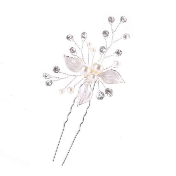 Bridal Handmade Leaf Hairpin Dress Wedding Accessories - Image 6